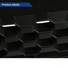 Glossy Black Front Grille Hood Bulge Molding For Toyota Tundra 2014-2021
