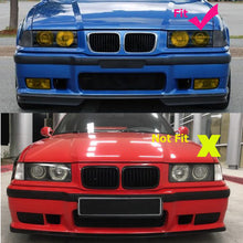 Front Kidney Grille Gloss Black For BMW 3-Series E36 1997-1999