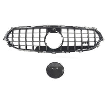 Front Bumper Grille Grill For 2021-2023 Mercedes Benz W213 E-Class All Black