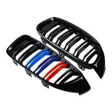 M-Color Front Hood Grille Gloss Black For BMW 4-Series F32 F33 F36 2014-2020