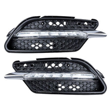 LED Daytime Running Light DRL Fog Lights For Mercedes W204 C300 C350 AMG Bumper 2008-2011