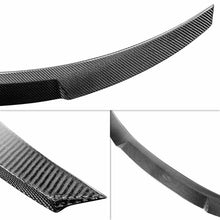 Real Carbon Fiber Rear Highkick Spoiler Fors AUDI A4 B9 S4 Sedan 2017-2024