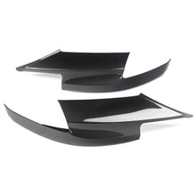 For 2010-2016 BMW F10 M5 Only Carbon Fiber Look Front Bumper Corner Splitter Side Canards