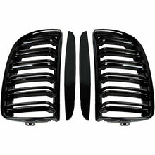 Black Front Kidney Grille For BMW 3-Series E90 E91 Sedan 2005-2008