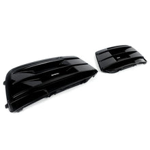 Gloss Black Front Fog Light Cover Grill For 2018-2020 AUDI Q5 NON-Sline Base Bumper
