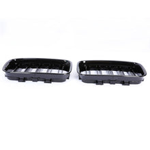 Gloss Black Front Kidney Hood Grille For BMW 3-Series E36 Coupe 1992-1996