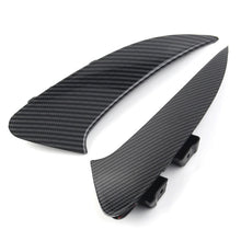 For 2020-2023 Mercedes CLA C118 AMG Bumper Carbon Fiber Look Rear Splitter Canard Air Vents