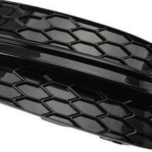 Front Fog Light Cover Grill For Mercedes C-Class W205 C250 C300 C350 Non-AMG 2015-2018