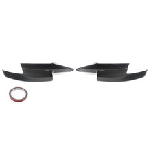 For 2010-2016 BMW F10 M5 Only Carbon Fiber Look Front Bumper Corner Splitter Side Canards