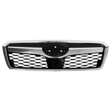 Chrome Front Bumper Grille Grill Assembly For 2014-2018 Subaru Forester