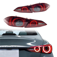 4PCS LED Tail Lights Lamps for 2018-2023 Infiniti Q50