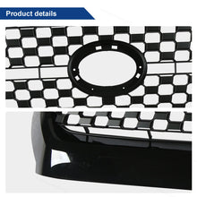 Glossy Black Front Grille Hood Bulge Molding For Toyota Tundra 2014-2021