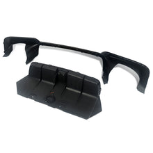 Gloss Black LED Light Rear Diffuser for BMW F10 Sedan 528i 530i M-Sport 2011-2016