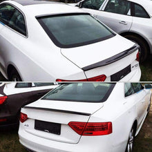 Glossy Black Rear Highkick Spoiler Wing for AUDI A5 B8 B8.5 Coupe 2008-2016