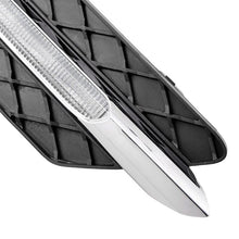 LED Daytime Running DRL Fog Light Grill for Mercedes C-Class W204 C300 Non-AMG 2012-2014