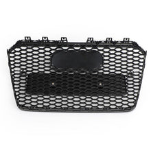 Honeycomb Front Grill Black For AUDI A5 B8.5 S5 8T 2013-2016