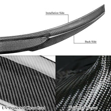 Real Carbon Fiber Rear Highkick Spoiler Fors AUDI A4 B9 S4 Sedan 2017-2024