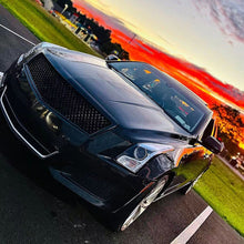 Front Bumper Honeycomb Black Grill Mesh for Cadillac ATS 2013–2014