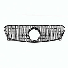 Chrome Front Mesh Grill For Mercedes X156 GLA GLA200 GLA250 GLA45 2014-2017 w/o Camera