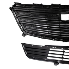 Front Bumper Upper Grill & Lower Grille For Cadillac XT5 2016-2019