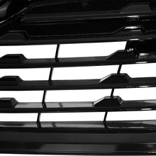 Glossy Black Front Upper Grille Grill Assembly for Subaru Forester 2019-2021
