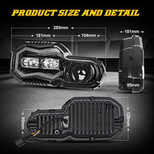 Motorcycle LED Headlight For BMW F650GS F700GS F800GS ADV Adventure