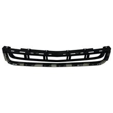 Black Front Upper Grille + Bumper Lower Grill For  Cadillac XTS 2013-2017 w/o Camera