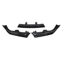 3PCS Glossy Black Front Bumper Lip Spoiler Splitter For Honda Accord Sedan 2021-2022