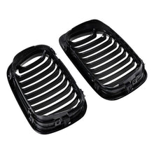 Gloss Black Front Hood Grille For BMW E46 Coupe 1999-2002 Pre-Facelift