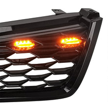 Black Front Bumper Grill Honeycomb Grille w/Light for Subaru Forester 2019-2021
