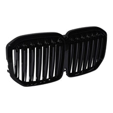 Gloss Black Front Hood Kidney Grille For BMW X7 G07 2019-2023