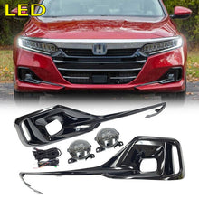 LED DRL Front Fog Lights Running Lamps For Honda Accord 2021-2023