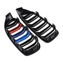 M-Color Front Hood Grille Gloss Black For BMW 4-Series F32 F33 F36 2014-2020