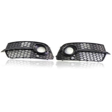 Front Fog Light Grille Cover Bezels for AUDI SQ5 Q5 S-Line 2013-2017