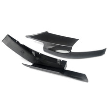 For 2010-2016 BMW F10 M5 Only Carbon Fiber Look Front Bumper Corner Splitter Side Canards