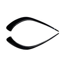 For 2020-2023 Mercedes CLA C118 AMG Sport Front Bumper Lip Splitter Canards Trim Glossy Black