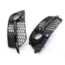 Front Fog Light Grille Cover Bezels for AUDI SQ5 Q5 S-Line 2013-2017