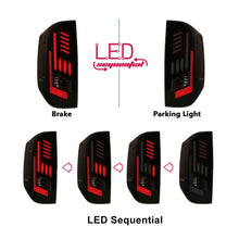 Smoke LED Tail Lights For 2014-2021 Toyota Tundra Sequential Brake Rear Lamps