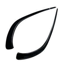 For 2020-2023 Mercedes CLA C118 AMG Sport Front Bumper Lip Splitter Canards Trim Glossy Black