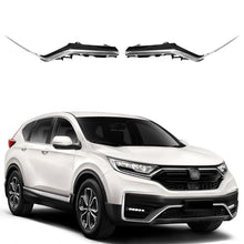 Pair Chrome Front Grille Molding Trim For 2020-2022 Honda CR-V CRV