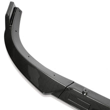 3pcs Carbon Look Front Splitter Lip For Mercedes W204 C250 C300 AMG Bumper 2012-2014