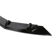 Glossy Black Front Bumper Lip For Honda Accord Sedan 2018-2020