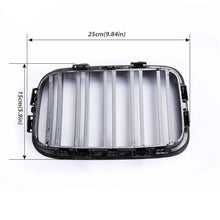 Gloss Black Front Kidney Hood Grille For BMW 3-Series E36 Coupe 1992-1996