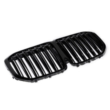 Gloss Black Front Hood Kidney Grille For BMW X7 G07 2019-2023