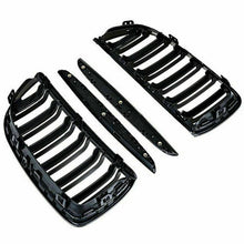 Black Front Kidney Grille For BMW 3-Series E90 E91 Sedan 2005-2008