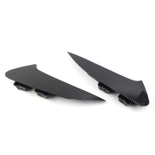 For 2020-2023 Mercedes CLA C118 AMG Bumper Carbon Fiber Look Rear Splitter Canard Air Vents