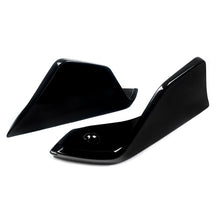 Gloss Black Rear Bumper Side Corner Aprons Spats For 2020-23 Toyota Supra A90