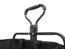 Utility Wagon Cart Trolley Handcart Foldable Black for Beach & Camping & Picnic cp11