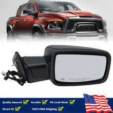 11Pin Passenger Black Power Heated Mirror For Ram 1500 2500 3500 2013-2018 Turn Signal Light Right