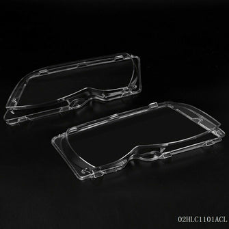 PAIR Front Headlight Lens Covers For BMW E46 325i 325Xi 330i 330Xi 4DR 2002–2005